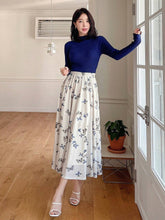 DAZY Butterfly Printed Casual Skirt